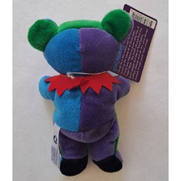 Franklin Bear Grateful Dead Beanie Plush Doll Novelty Beanbag Hippie Collectible - Picture 3 of 4